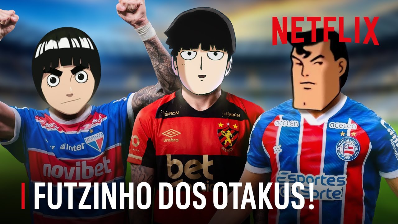 Futebol versão anime: Fortaleza vs Flamengo | React | Netflix Brasil