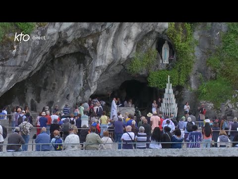 Chapelet du 29 mai 2023 à Lourdes