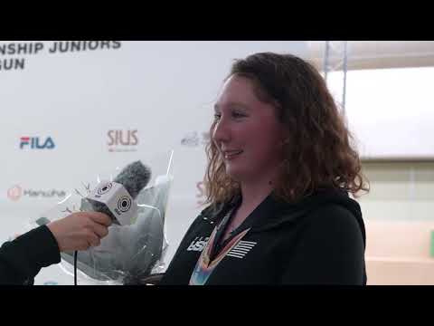 Interview Ryann Paige Phillis-Gold Medal Trap Women Junior-Changwon (KOR) 2023