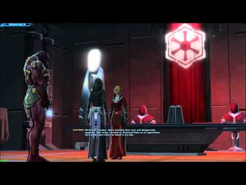 SWTOR SI Sorc LS Dromund Kaas Class Quest - Onwards to Dromund Kaas