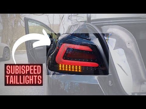 Installing Subispeed Tailights | TR Style Taillights