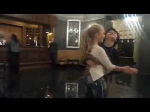 Anastasiya Petryk and Saba from Georgia(Junior Eurovision 2013)