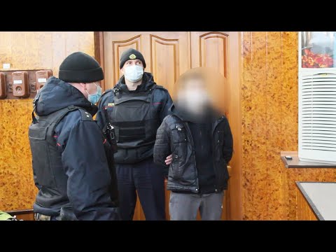 Показательный арест распространителей наркотиков провели в Гомеле видео