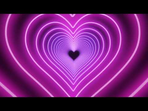 Fondo de corazones tik tok. En movimiento tunel. Trend tiktok fondo corazones.