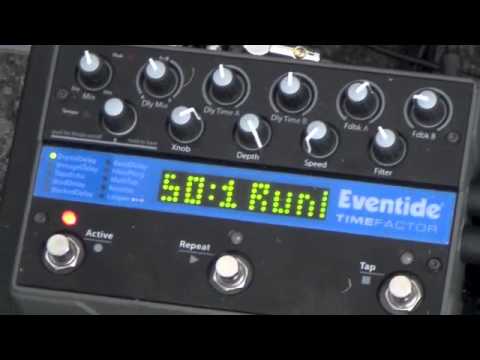 Eventide Stompboxes Demoed at Sweetwater Gearfest 2012