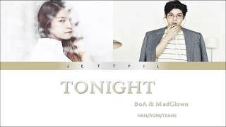 BoA &amp; Mad Clown – Tonight (오늘 밤) (Color Coded Lyrics/Han/Rom/Trans)