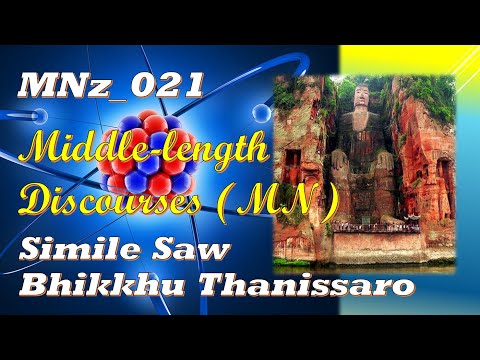 MNz_021_SimileSaw,  Bhikkhu Thanissaro, Middle-length Discourses, MN z (Dec 2019, Audio Texts)