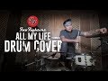 Foo Fighters - All My Life (Drum Cover By Posan Tobing )