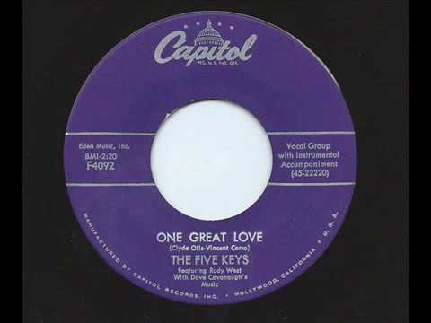 1958 HITS ARCHIVE  One Great Love   Five Keys