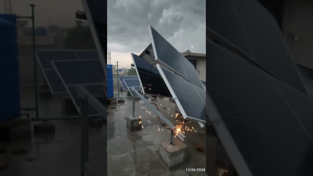 EPIC SOLAR ROOFTOP CATASTROPHE! Storm Unleashes Carnage on Renewable Energy!