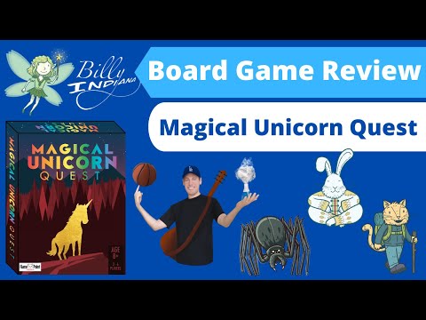 Magical Unicorn Quest Board Game Review