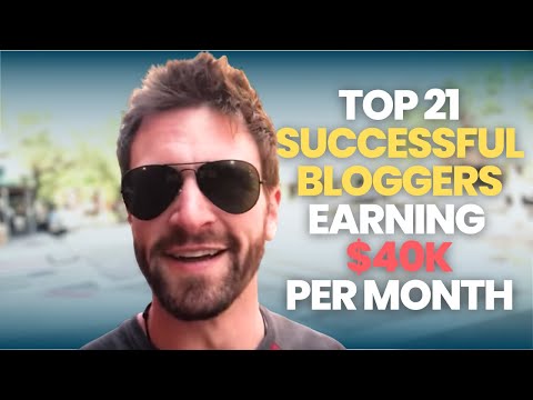 Top 21 Highest Paid Bloggers Earning $40,000+ Per Month