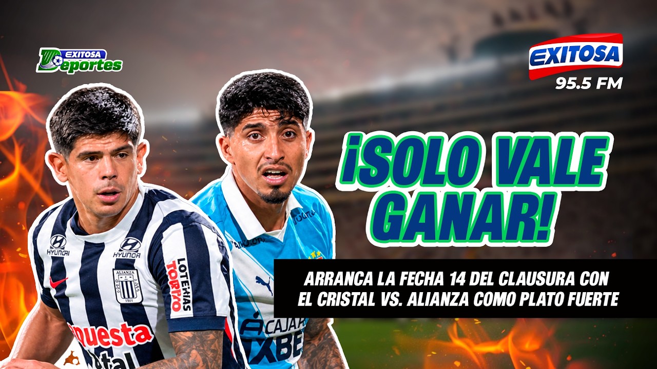 EXITOSA DEPORTES ⚽ con ÓSCAR PAZ, JEAN RODRÍGUEZ y CARLOS PANEZ - 27/10/26