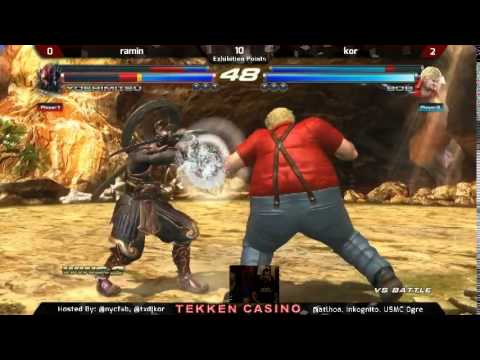 Tekken Casino Vegas 2014 - PotatoBrain vs Kor FT3 + Q&A with Harada and Michael Murray
