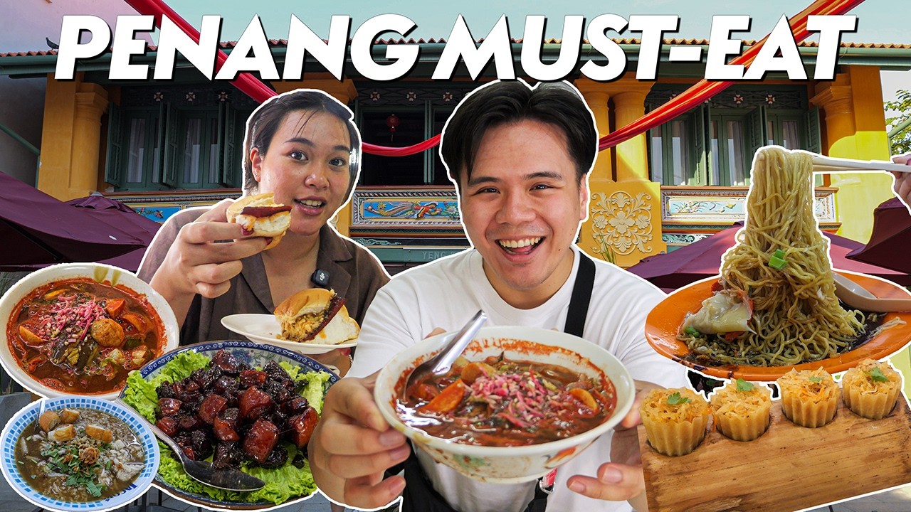 This Malaysian Dish SHOCKED us! | Penang Food Tour