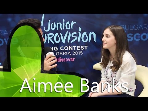 Junior Eurovision 2015: Interview with Aimee Banks (Ireland at JESC 2015)
