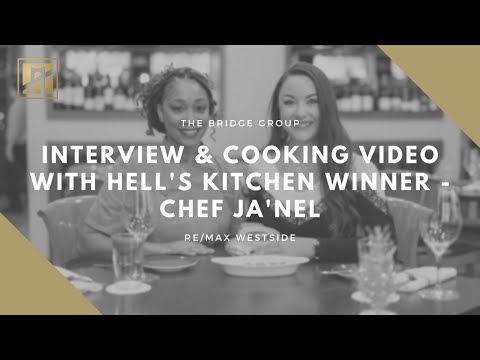 Interview & Cooking Video with Hell's Kitchen Winner - Chef Ja'Nel 🍮🎥