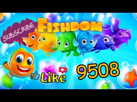 fishdom 2022, no Boosters, 9508  level - прохождение без бустеров, 9508 уровень.