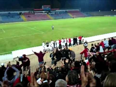 Vasas - Diósgyőr ünneplés meccs után