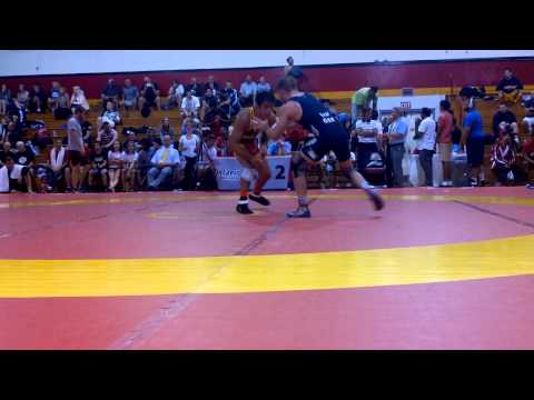 2014 CAN CUP SR FS 57kg Tony Ramos (USA) vs Marcel Ewald (Ger)