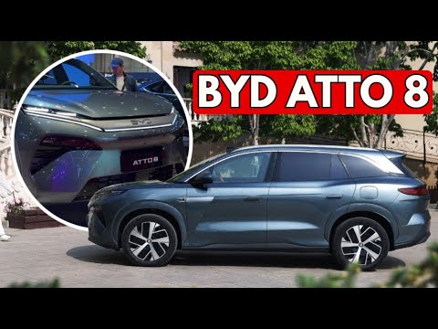BYD’s Global Flagship SUV — The Tang L Rebrands as Atto 8 With 1,086 HP