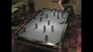 Steve Markle: Amazing Pool Trick Shots