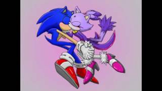 sonic y blaze la bicicleta ♪♫