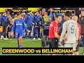 Jude Bellingham MOCKS Greenwood after did tackle as Getafe vs Real Madrid | Manchester United News