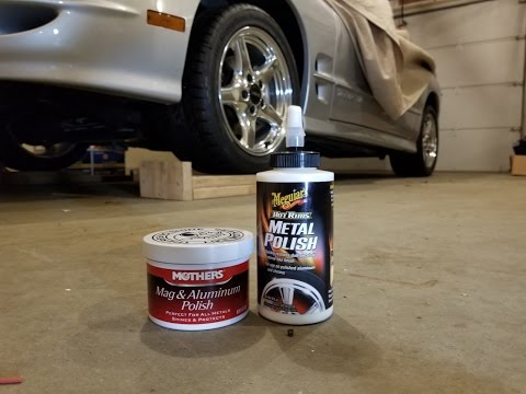 Meguiars Metal Polish VS Mothers Aluminum Wheel Polish - WS6 Wheels
