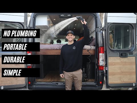VAN BUILD | SHOWER | WATERPORT  OUTDOOR SHOWER REVIEW