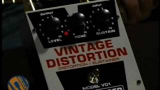 Video thumbnail for Behringer Vintage Distortion: Stompbox Walkthrough Video by gearwire
