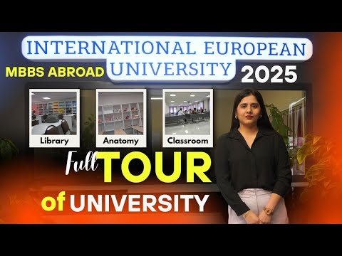 International European University Kyrgyzstan 2025 | Full Campus Tour
