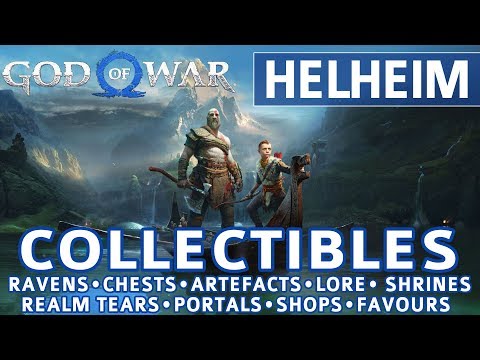 God of War - Helheim All Collectible Locations (Ravens, Chests, Artefacts, Shrines) - 100%