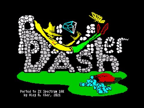 Bolder Dash Walkthrough, ZX Spectrum