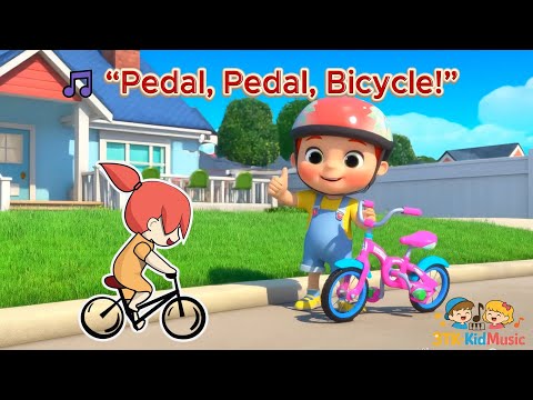 🎵 “Pedal, Pedal, Bicycle!”🎈  Nursery Rhymes & Kids Songs | 3TK-KidMusic