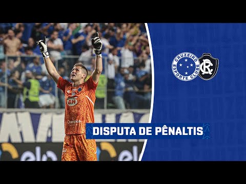 DISPUTA DE PÊNALTIS COMPLETA, DE DENTRO DO GRAMADO - CRUZEIRO 1 (5) X (4) 0 REMO!