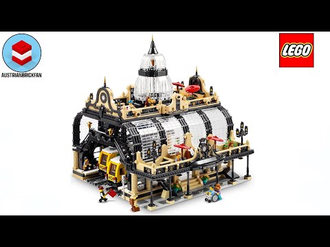 Vidéo LEGO Bricklink 910002 : Gare ferroviaire de Studgate