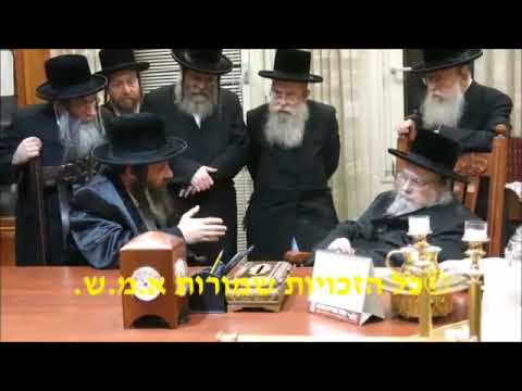 Pittsburger Rebbe Visits The Belzer Rebbe 23 Adar I 5782