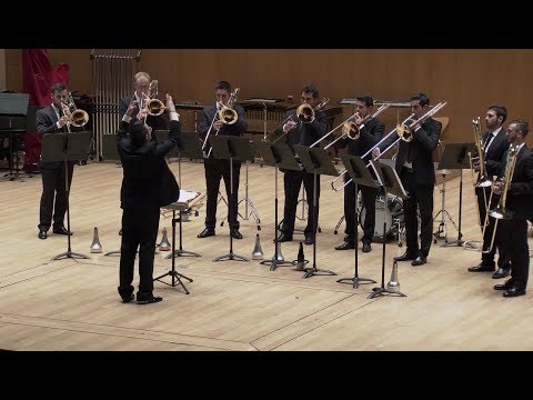 WHITE SANDS - NINETIES TROMBONE ENSEMBLE (BY RICARDO MOLLÁ) - Conducted by Dani Perpiñán