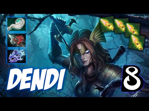 B8.Dendi Enchantress Impetus Sniper - Dota 2 Pro Gameplay [Watch & Learn]
