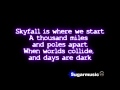 Adele - Skyfall [Lyrics On Screen HD] 