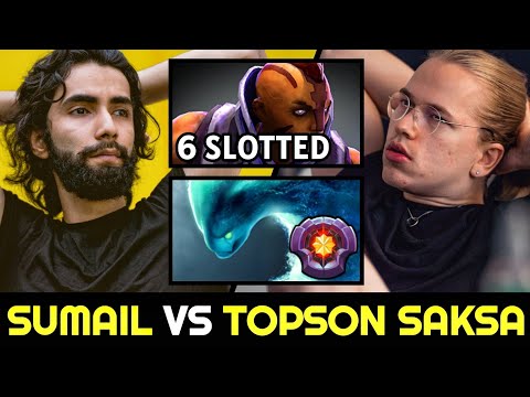 SUMAIL vs TOPSON SAKSA — Full Slotted Anti Mage vs Master Tier Morphling