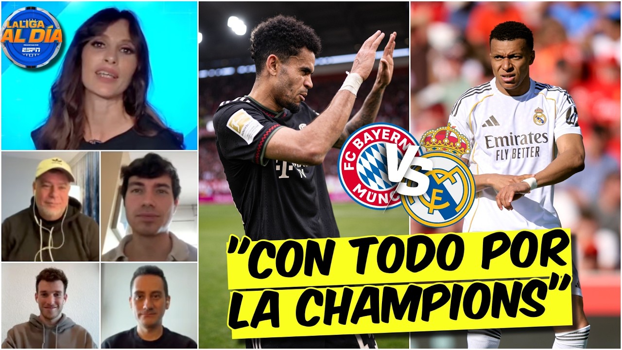 REAL MADRID tira LALIGA y va CON TODO por la CHAMPIONS ante el Bayern Munich | La Liga al Día