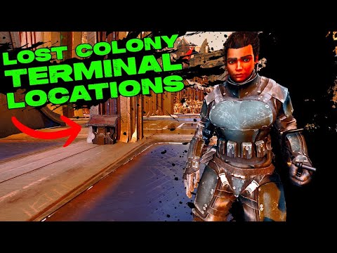Lost Colony Terminals!!! How To Get Off Of Location Colony With Terminals Or Obelisks!!!
