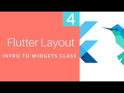 Flutter Tutorials For Beginners - 4 | Understanding The Basic Layout | Flutter SDK Tutorials