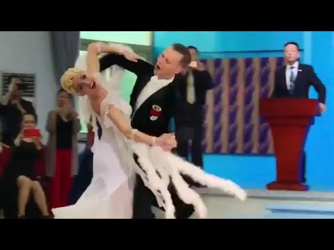 Evaldas Sodeika & Ieva Zukauskaite | Slow Waltz and Excited 😆 Audience