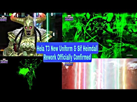 Hela T3 New Uniform & Sif Heimdall Rework Officially Confirmed - Marvel Future Fight