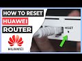 🔁 How to Reset HUAWEI router to factory default settings