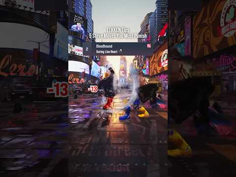 5 Steve Moves You Must PUNISH 🚫 #tekken8