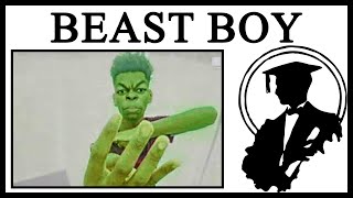 Why Is Beast Boy Holding Up Four Fingers
